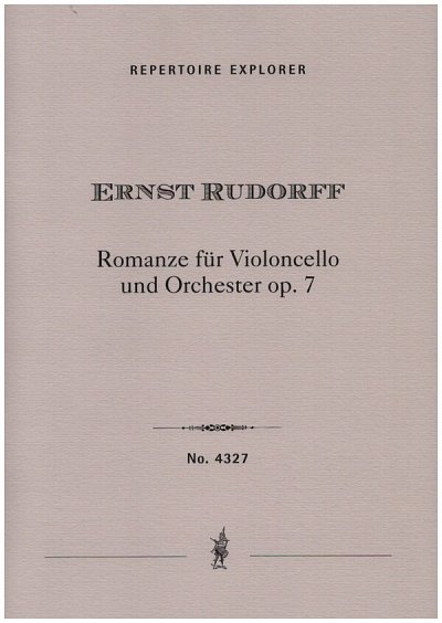 Romanze op.7, VcOrch (Part.)