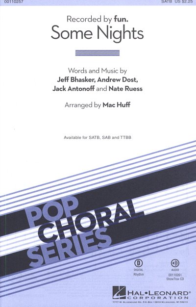 Fun: Some Nights Pop Choral Series