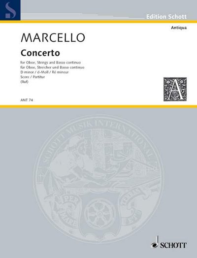 A. Marcello: Concerto Ré mineur