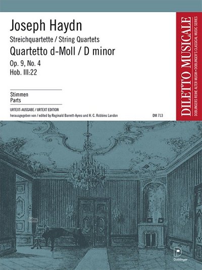 J. Haydn: Streichquartett d-Moll op. 9/4 Hob. III:22