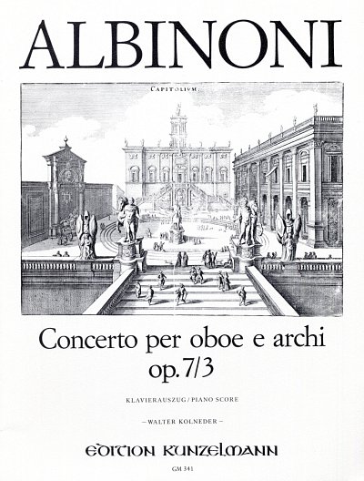 T. Albinoni: Concerto B-Dur op. 7/3, ObKlav (KASt)