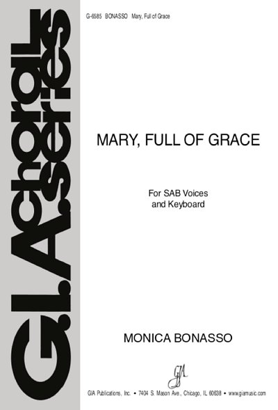 Mary, Full of Grace, Gch3Klav
