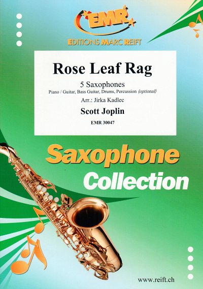 DL: S. Joplin: Rose Leaf Rag, 5Sax