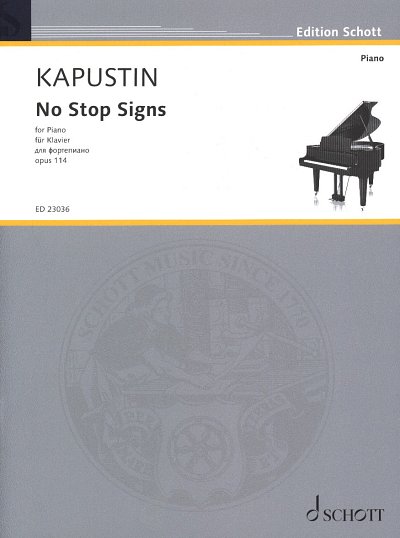 AQ: N. Kapustin: No Stop Signs op. 114 , Klav (B-Ware)