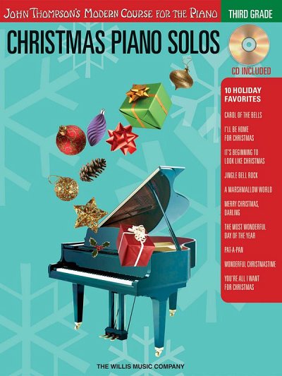 Christmas Piano Solos Third Grade, Klav (+CD)