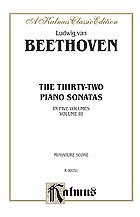 L. van Beethoven et al.: "Beethoven: Sonatas, Vol. II: Op. 10, No. 3; Op. 13 ""Pathetique""; Op. 14, Nos. 1, 2; Op. 22, Op. 26"