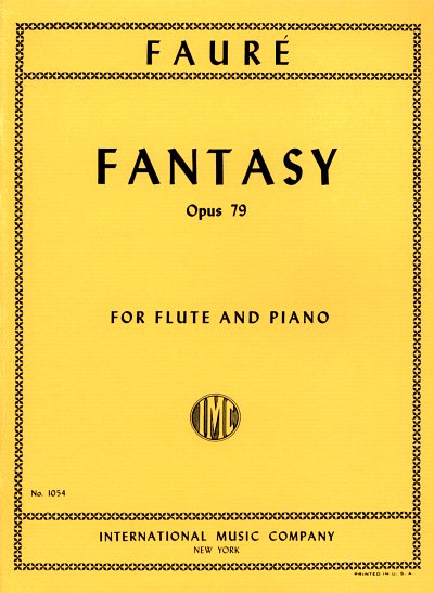 G. Fauré: Fantasia Op. 79, Fl