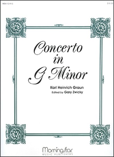 Concerto in G Minor, Org