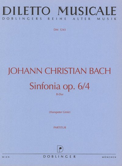 J.C. Bach: Sinfonia 4 B-Dur Op 6/4