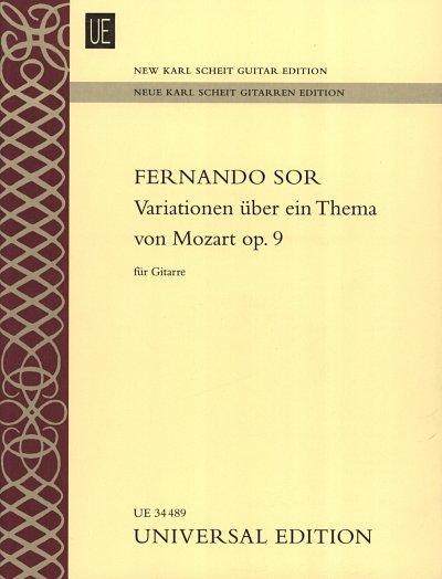F. Sor: Variationen über ein Thema von Mozart op. 9 , Git