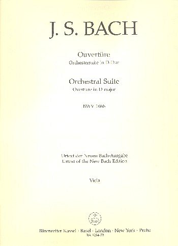 J.S. Bach: Ouvertüre D-Dur Nr. 3 BWV 1068, Sinfo (Vla)