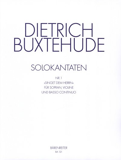 D. Buxtehude: Singet dem Herrn (Pa+St)