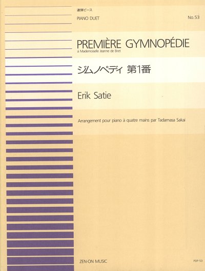 E. Satie: Première Gymnopédie 53, Klav4m