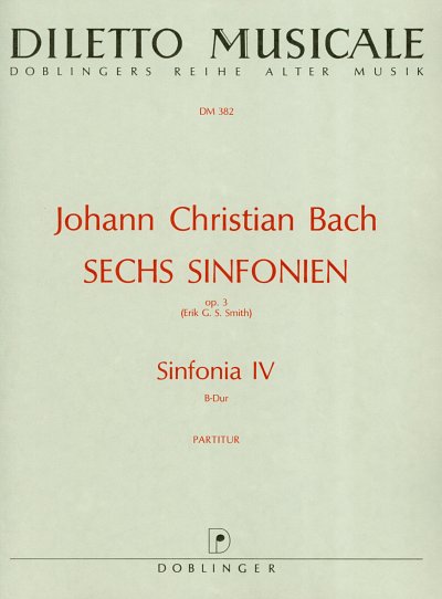 J.C. Bach: Sinfonia IV B-Dur op. 3/4