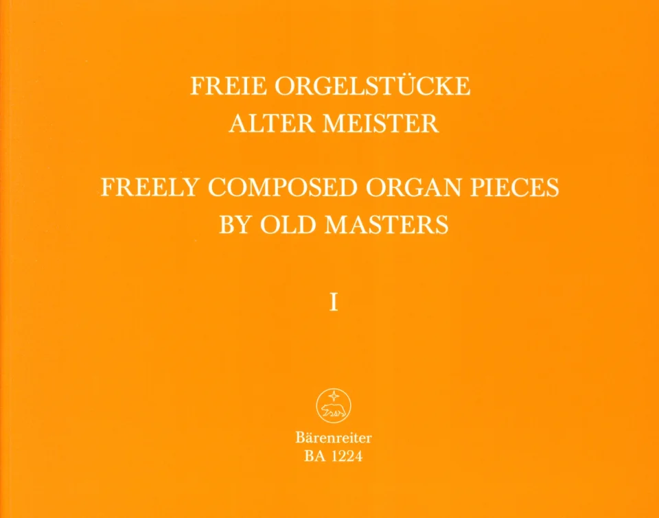 Freie Orgelstücke alter Meister, Band 1, Org (0)