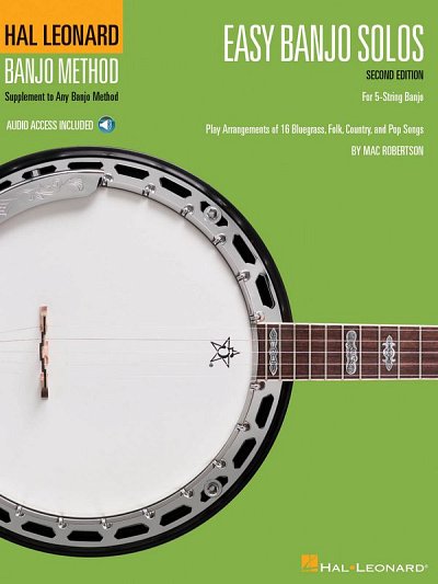Easy Banjo Solos for 5-String Banjo, Bjo (+OnlAudio)