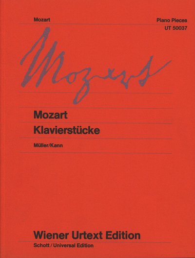 W.A. Mozart: Klavierstuecke