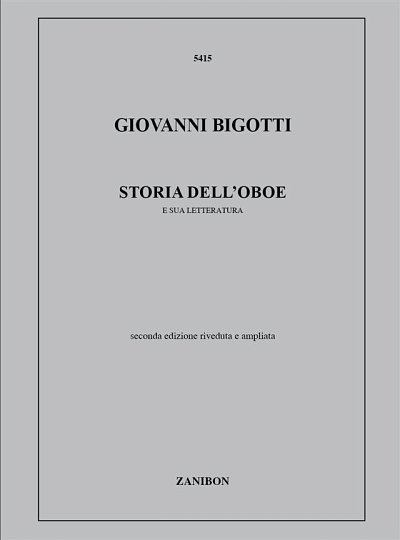 G. Bigotti: Storia dell'oboe, Ob (Bu)