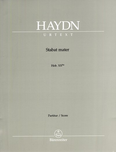 J. Haydn: Stabat Mater Hob. XX bis, 4GesGchOrch (Part.)