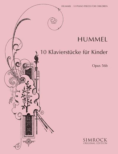 DL: B. Hummel: Zehn Klavierstücke für Kinder, Klav