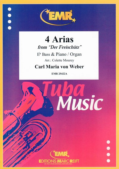 C.M. von Weber: 4 Arias, TbEsKlv/Org