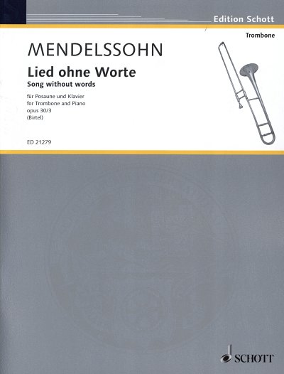 F. Mendelssohn Barth: Lied ohne Worte op. 30/3 , PosKlav