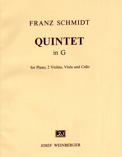 F. Schmidt: Quintett G-Dur