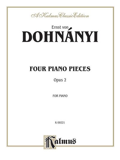 Four Piano Pieces, Op. 2, Klav