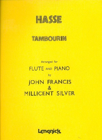 J.A. Hasse: Tambourin, FlKlav (Bu)
