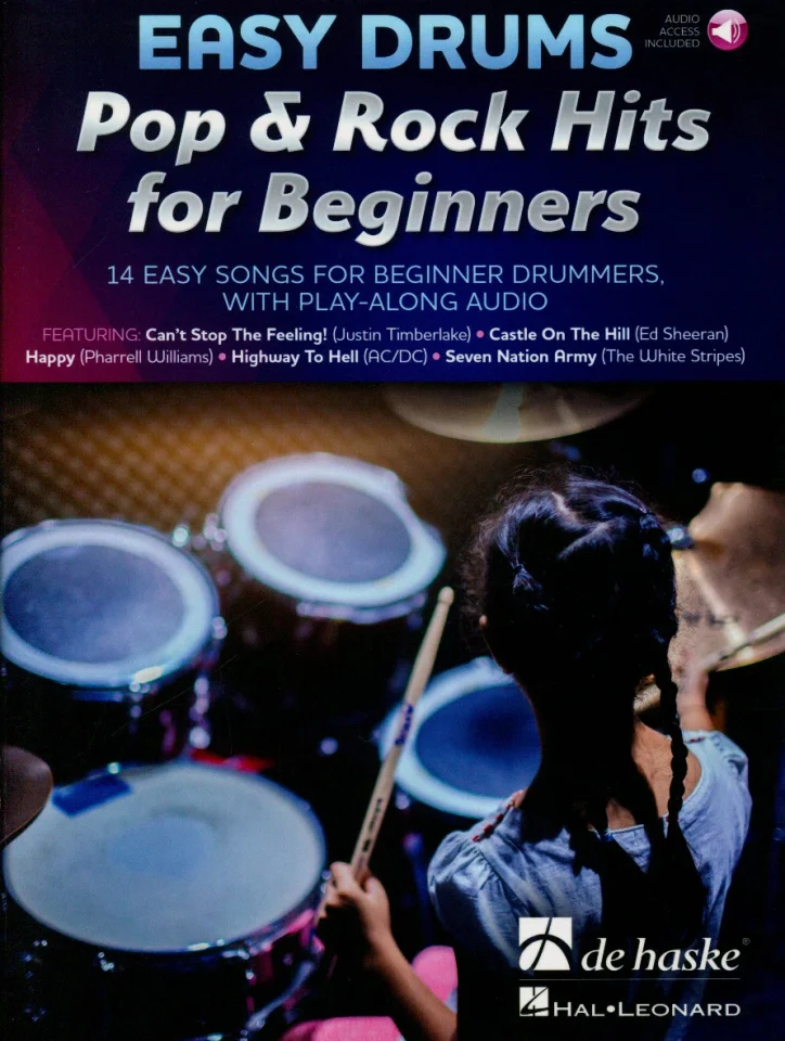 Easy Drums - Pop & Rock Hits for Beginners, Drst (+OnlAudio) (0)