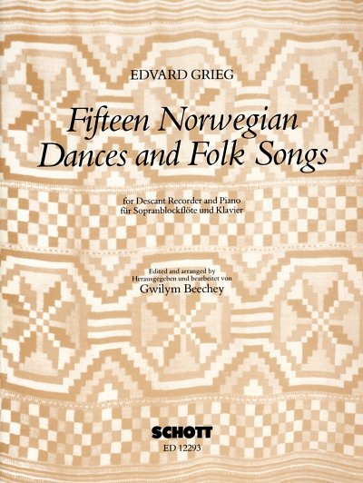E. Grieg: Fifteen Norwegian Dances and Folk Songs for descan