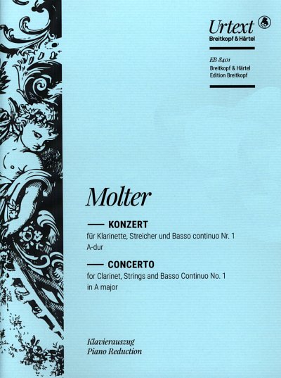 J.M. Molter: Klarinettenkonzert Nr. 1 A-dur, KlarOrch (KASt)