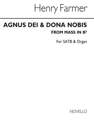 Agnus Dei And Dona Nobis From Mass In B Flat, GchKlav (Chpa)