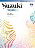 S. Suzuki: Suzuki Violin School 2 ( Italian/Fren, Viol (+CD)