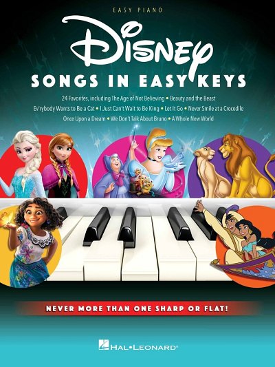 Disney Songs in Easy Keys, Klav