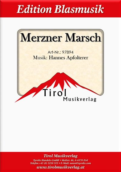 H. Apfolterer: Merzner Marsch, Blaso (Dir+St)