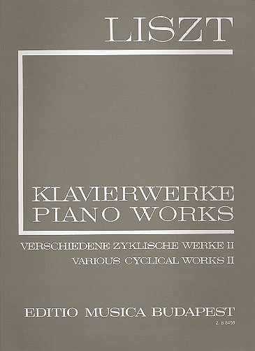 F. Liszt: Verschiedene Zyklische Werke Band 2 Softcove, Klav