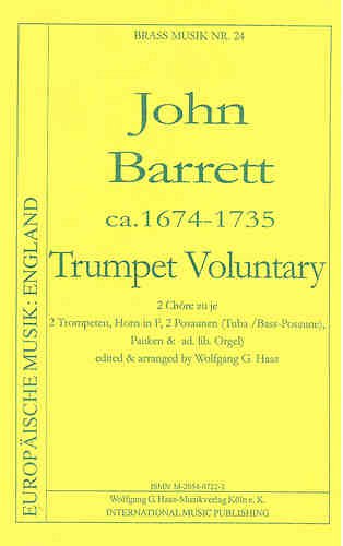 J. Barrett: Trumpet Voluntary C-Dur , 10BlechPk;Or (Pa+St)