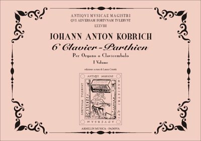 J.A. Kobrich: 6 Clavierparthien Vol. I, Cemb (Bu)