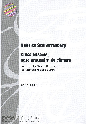 R. Schnorrenberg: 5 Essays, KAOrch (Part.)
