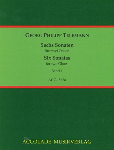 G.P. Telemann: 6 Sonaten 1, 2Ob (Pa+St)