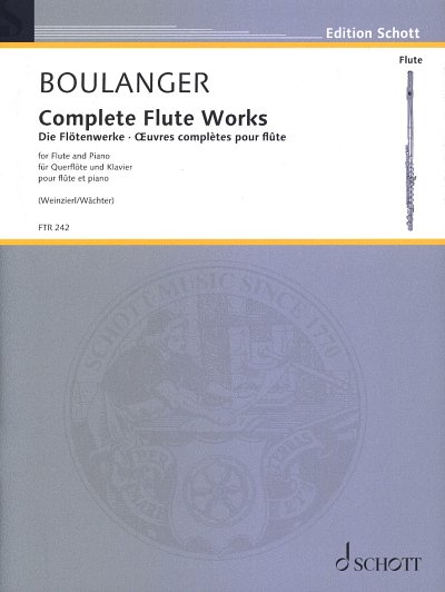 L. Boulanger: Die Flötenwerke, FlKlav (KlavpaSt)
