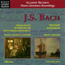 J.S. Bach: Zweistimmige Inventionen + Notenbuechlein Fuer Anna Magdalena