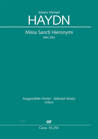 DL: M. Haydn: Missa Sancti Hieronymi MH 254 (1777) (Part.)