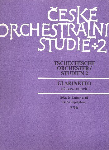 Tschechische Orchester-Studien II, Klar (Sppa)