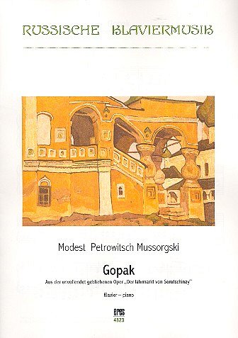 M. Mussorgski: Gopack op. 26, Klavier