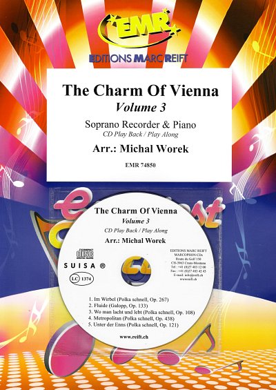 M. Worek: The Charm Of Vienna Volume 3, SblfKlav (+CD)