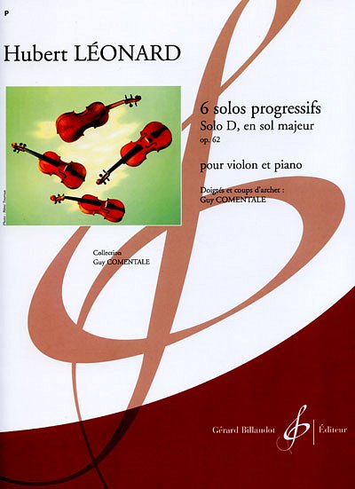 6 Solos Progressifs Opus 62 D En Sol Maje, VlKlav (KlavpaSt)