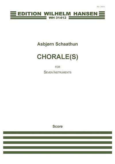 A. Schaathun: Chorale, Sinfo (Part.)
