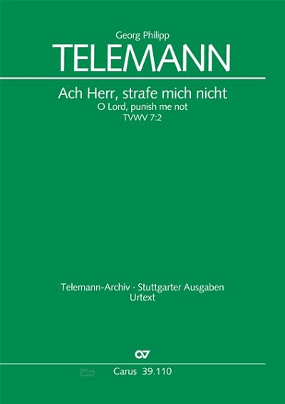 DL: G.P. Telemann: Ach Herr, strafe mich nicht a-Moll TV (Pa